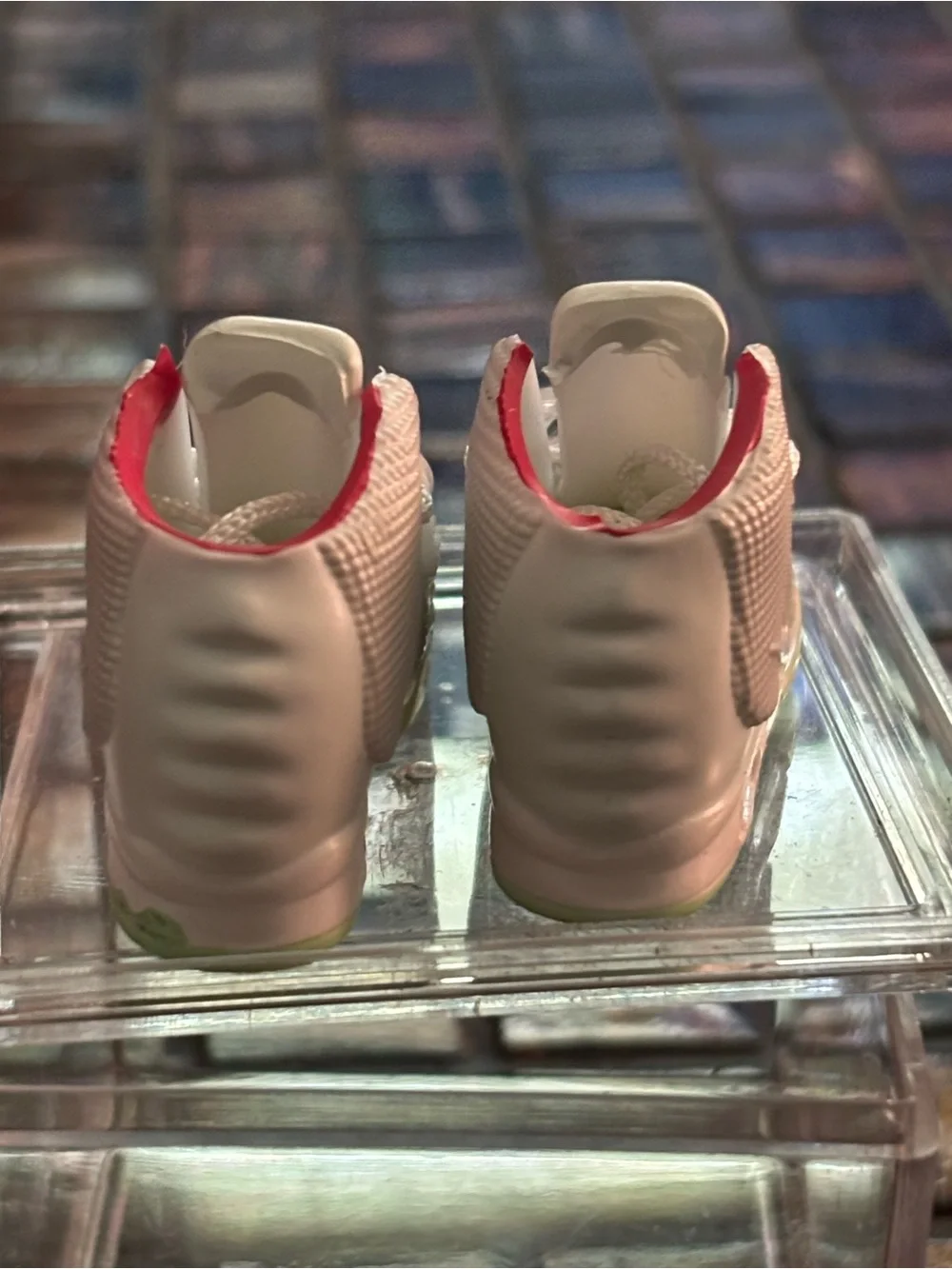 NIKE AIR YEEZY ACTION FIGURE TOY SNEAKERS COLLECTIBLE.